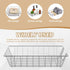 Yeaqee 6 Pcs Letter Tray Wire Paper Trays - Stackable Metal Paper Organizer for Desk, Letter File Storage for Office