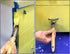 ROLLINGDOG 3PCS Ergonomic Paint Brushes for Walls - Cutting in Brush (1", 2", 3") for Detail Painting