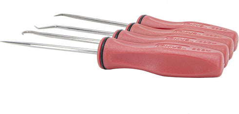 Genius Tools PK-AHP4 4 Piece Miniature Picks Set