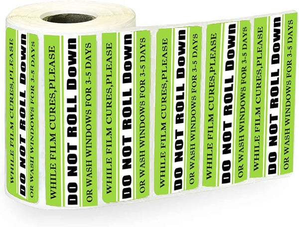5x1 inch DO NOT ROLL Down Warning Stickers, Caution Labels for Car Window Switch Tape (500 Pcs)