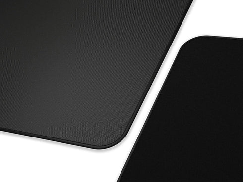 Glorious XL Extended Gaming Mouse Mat/Pad, Large Black Cloth Mousepad with Stitched Edges, 14"x24"
