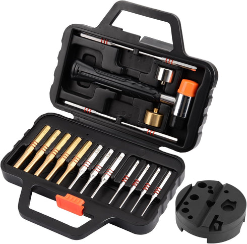 Pridefend Punch Set,Brass Punch Set and Roll Pin Punch Set Made of