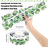 Eucalyptus Die-Cut Border Trim Bulletin Board - 65ft Green Leaves Decor for School Classroom Wall