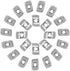100 Pieces 2020 Series T Nuts, M3 T Slot Nut Hammer Head Fastener Nut, Nickel Plated Carbon Steel