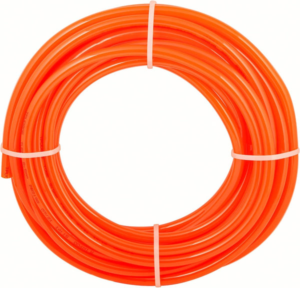 5/32" OD PU Tubing, 32.8 Feet Length Pneumatic Hose for Air Compressor or Fluid Transfer (Orange, 32.8FT)