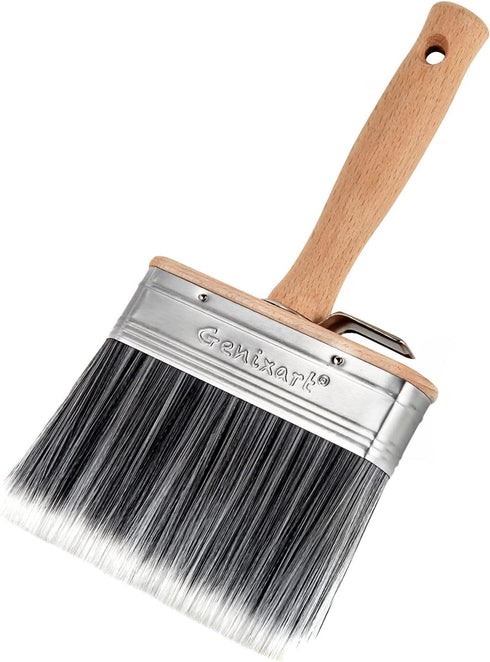 Deck Stain & Sealer Block Paint Brush - 5-inch Big Fence Stain Brush for Brick and Concrete Walls