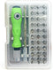 32-in-1 Magnetic Precision Screwdriver Set with Star, Torx, Phillips, Slotted, Hex Bits