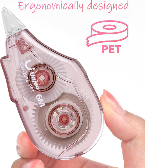 Whiteout Correction Tape, Easy To Use Applicator for Instant Corrections, For School Office Supplies