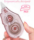 Whiteout Correction Tape, Easy To Use Applicator for Instant Corrections, For School Office Supplies