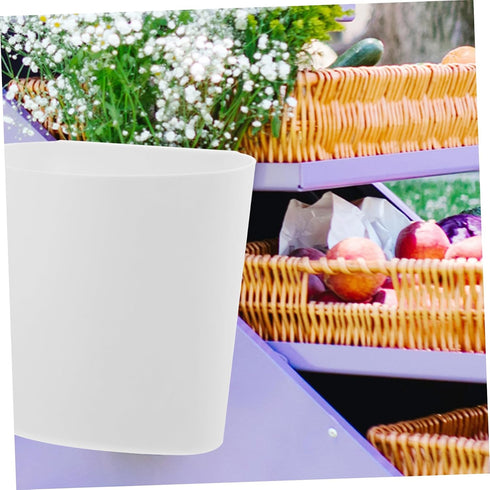 6-Piece Set Rolling Cart Accessory - Space-Saving Cup Holder Organizer