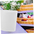 6-Piece Set Rolling Cart Accessory - Space-Saving Cup Holder Organizer