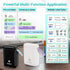 Label Maker Machine with Tape, X1 Portable Bluetooth Mini Label Printer for Organizing Storage, Rechargeable Thermal Label Maker Small Sticker Maker with Multiple Templates, Black
