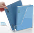 SANRUI 2 Pack Acrylic Magazine File Holder, Vertical Desk Organizer, Clear Document Rack for Office, Home Workspace