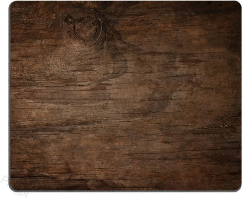 Texture of Bark Wood Natural Background Mouse Pad, Gaming Mousepad with Nonslip Rubber Backing