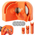 Multipurpose Drill Bit Sharpener for All Bits, Grinding Tool with 4 Wheels for Carbide, Masonry, High-Speed Steel
