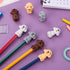STOBOK Animal Pencil Erasers Toppers, 40pcs Cute Mini Erasers for Kids, Dog Pencil Top Erasers