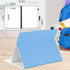 Mini Whiteboard 12"x9", Portable Dry Erase Board with Holder for Office Home Travel School (Blue)
