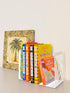 White(3 MSDADA Bookends, Book Ends for Shelves, Bookends for Office, Book Ends for Heavy Books, Book Shelf Holder Stand