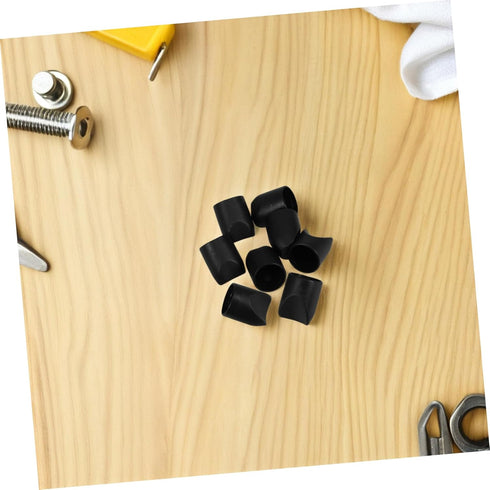 Angoily 7/8 Inch 8-Pack Folding Chair Stability Caps Heavy-Duty V-Shaped End Caps Replacement Plugs for Metal