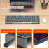 Richboom Computer Keyboard Stand Riser for Ergonomic Typing, Acrylic Tray Holder with Silicone Anti-Slip
