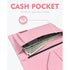 YeeCASE Pink Server Book, Fits Waitress Server Apron, Receipt Holder, Guest Book Perfectly,Waitress Server Accessories
