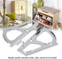 2Pcs (1 TOPINCN Shoes Drawer Cabinet Hinges, Stainless Steel Shoe Rack Hinges Frames Shoes Drawer Cabinet Hinges Turing
