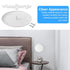 Elegaperma Electrical Box Cover, Ceiling Cover, Round Ceiling Hole Cover Plate with Mounting Bracket for Light Fixtures