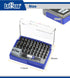 51-Piece Screwdriver Bit Set with Quick Released Magnetic Impact Bit Holder - Includes Phillips, Hex, Star, Square,