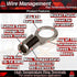 Morris Products 12518 High Temperature Ring Terminals, Wire Size 16-14, Stud Size #10
