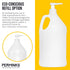 1 Gallon Pump Dispenser for Shampoo, Detergent, Lotion & Body Wash - Liquid Dispenser Pump for 4 Pack