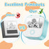 T02/T02Pro/Q02E/M02X/Y02C/Q02 2 50mm x3.5m, 3 Phomemo Sticker Paper- for Mini Printer, White Thermal Sticker for Study