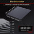 ARRIS 240 x 240 x 3.0MM Carbon Fiber Sheet, Available in Various Thicknesses for RC Aircraft