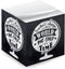 Inspirational Teacher Sticky Note Cube, 600 Sheets, 2.75" Memo Block with Educator Empowering Messages, Made in USA