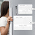 Dry Erase Whiteboard Task Planner by Glassboard Studio, Removable Adhesive Decal with Fine-Tip Magnetic Marker Included