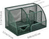 VANRA Office Supply Caddy, Metal Mesh Desktop Supplies Organizer, School Supply Holder with 6 Compartments and Drawer