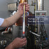 Hydrometer Alcohol Meter Test Kit with 1 Glass Cylinder, 1 Brush, 2 Airlock, Digital Hydrometer Alcohol 0-200 Proof