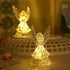 Generic Acrylic Angel-Shaped Night Light,Color Changing Night Lamps for Home Bar Restaurant Holiday Parties Christmas