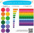 Simply magic 166 Set PCS Magnetic Fraction Tiles & Fraction Circles - Elementary Fraction Manipulatives Class