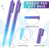 Jetec 100 Pcs Suicide Prevention Awareness Ribbon Pens, Mental Health Bulk Retractable Fine Tip Pens