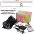 98.5ft 300 8 LJLNION Christmas Lights Color Changing with Remote, LED RGB Fairy String Lights Halloween Decorative