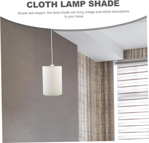 E27 Bulb Replacement Lampshade for Round Floor Lamp Shade Simple Design for Bedroom