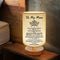 To My Mom Mother Day Birthday Gifts - Engraved Table Lamp, Dimmable