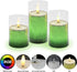 Tzgckui Timer,4'' 5'' 6'' Set 3 Pack Flickering Flameless LED Candles with Remote,Color Changing Candles Battery