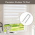 DFD 40 (0.6 0.19, 0.75 0.19) Pieces Shutter Replacement Staples Plantation Shutter Repair Parts Plantation Shutter