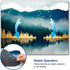 Mountains Landscape Mouse Mat, Waterproof Non-Slip Rubber Base Mouse Pad for Office Laptop, 9.5"x7.9"x0.12"