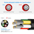 RESHAKE 20 Gauge 5 Conductor Wire, 10FT Tinned Copper 5 Wire Cable, Stranded Electrical Wires for Sprinkler,