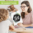 Yeaqee 55 Pieces Eucalyptus Bulletin Board Set, Farmhouse Greenery Alphabet and Number Cards for Classroom Wall Decor