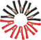 10Pcs 100A Insulated Alligator Clips, Heavy Duty Clamps, Battery Replacement Cable Metal Spring Loaded Jumper Clips