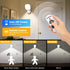 Closet 3Color Dimmable Closet Lights Battery Operated, Rechargeable Wall Lights, Motion Sensor Light Indoor LED Lamp