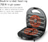 6 850W, Multipurpose Corn Hot Dog Maker, Multifunctional Snack Maker, NonStick Sausage Roll Maker with Quick, ABS